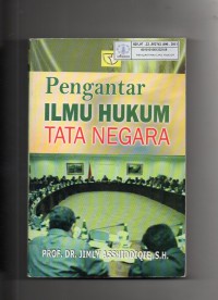 Image of Pengantar Ilmu Hukum Tata Negara